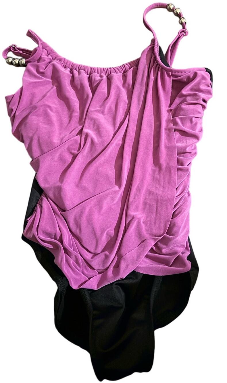 Magicsuit Swimsuit, Purple and Black, Size 6